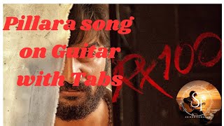 RX100 Pillara song on guitar with tabs [upl. by Aronoff]