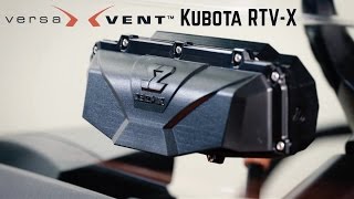 Seizmik Versa Vent Windshields for Kubota RTVX [upl. by Bowden]