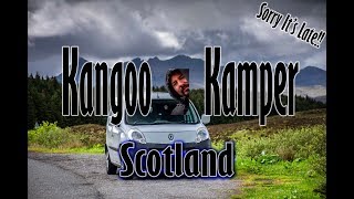 Renault Kangoo Kamper  Scotland  Micro Camping [upl. by Alexandr]