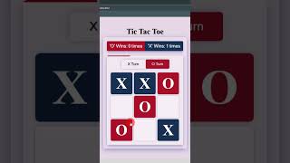 Complete Tic Tac Toe Game with Timer in HTML CSS amp JavaScript [upl. by Alemahs]