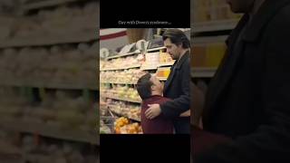 Guy with Downs syndrome hug people and make them feel good emotional downsyndrome movie [upl. by Bonne]