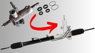 How To Restoration Steering Assembly amp Front Wheel Suspension Steering Assembly Restoration [upl. by Ewen900]