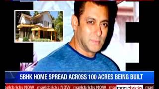 Salman Khan building 100acre luxury home in Gorai Property News [upl. by Mcclure]