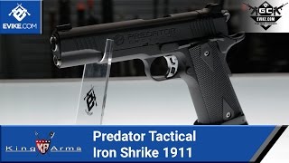 King Arms Predator Tactical Iron Shrike 1911  The Gun Corner  Airsoft Evikecom [upl. by Llertnac]