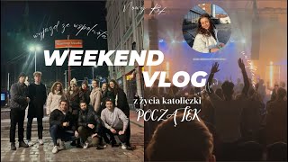 weekend vlog katoliczki  wyjazd ze wspólnotą Wrocław POCZĄTEK Nowy Rok  2024 start [upl. by Brant]