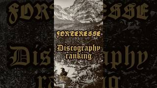 Forteresse Discography Ranking forteresse metalnoirquebecois blackmetal canadianmetal canada [upl. by Eustace]