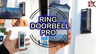 Ring Video Doorbell Pro Security Camera  Answer The Door From Anywhere  Chime Pro Review [upl. by Ettenuahs]