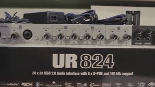 Steinberg ur824  Ultimate cubase recording pack  szybka recenzja [upl. by Sharpe]