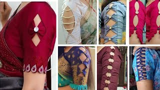 Latest blouse Sleeve Designs 2024  Blouse Sleeve Designs Ideas  Baju Ki Design  Blouse Design [upl. by Crissie]