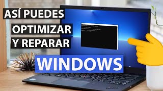 Comandos para Optimizar y Reparar Windows desde CMD 😱 [upl. by Jedthus]