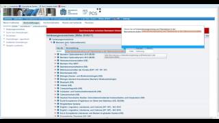 Tutorial für die Erstellung eines Stundenplans an der Universität des Saarlandes [upl. by Darsie]