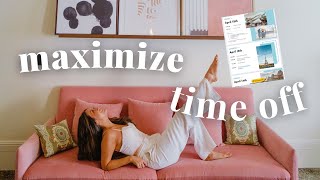 How to Plan a Trip maximize time off beautiful destinations hotels [upl. by Netty]