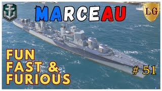 Marceau  strongest gunboat in the game  World of warships wows [upl. by Canon]