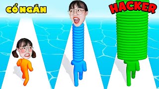 Hà Sam Giúp Bạn Đi Thi Cuộc Thi Siêu Dài Cổ Dành Chiến Thắng  Long Neck Run [upl. by Donnamarie]