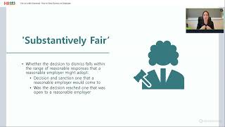 Fair vs Unfair Dismissal  How to Fairly Dismiss an Employee [upl. by Arakaj]