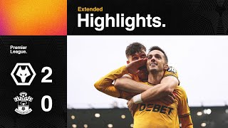 Three big points  Wolves 20 Southampton  Extended Highlights [upl. by Fendig]