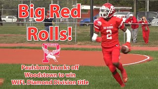 Paulsboro 35 Woodstown 8  West Jersey Football League  Week 8  Tyree Thomas 5 Total TDs [upl. by Kaylee]