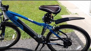 Hyper 26quot E Ride Mountain Bike Review [upl. by Tezil219]