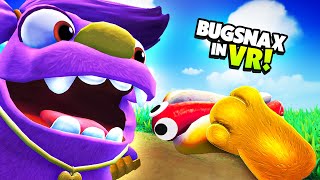 New Feeding MONSTERS Their Favorite Bugsnax in BUGSNAX VR [upl. by Amilb572]