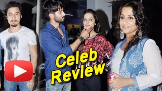 Haider Movie Celeb Review  Special Screening Of Haider [upl. by Ankney]