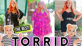 TORRID Try On Haul  Date Night Outfits  SummerFall 2023 [upl. by Hgielrebmik417]