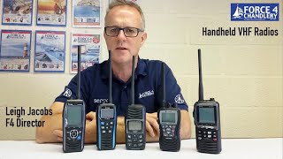 Icom ICM25 Euro VHF Radio  Video 1 F4 Guide Top 5 Best Selling Handheld VHF Radios [upl. by Ioves871]