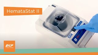 HemataStat II microhematocrit centrifuge [upl. by Cressida]