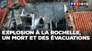 La Rochelle  une femme meurt après lexplosion dune laverie en plein centreville｜TF1 INFO [upl. by Ahsap]