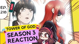 Tower of God Season 3  Ep 218 Reaction  Gustang amp Traumerei ft Dr Bonehead [upl. by Grishilda]