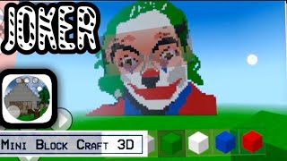 making mosaic of sad joker with joker BGMjokerbatman [upl. by Esened240]