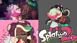 Splatoon 2 Pearl And Marina In Love Best Posts 2 [upl. by Bergman]