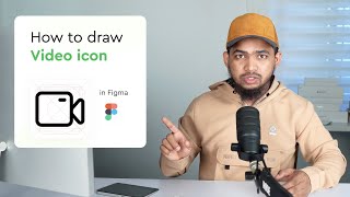 StepbyStep Creating a Video Device Icon in Figma [upl. by Atirahc363]
