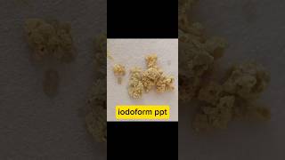 Iodoform preparation Chemistry Class 12 [upl. by Farr]