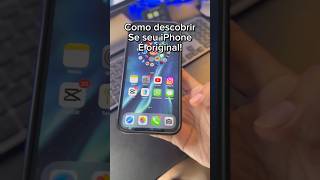 Como saber se o iPhone é original ou falso [upl. by Ordnassela815]