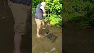 S0471 Unclogging a storm drain after heavy rain in Germany shorts [upl. by Temple]