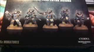 Unboxing Militarum Tempestus Scions Storm Troopers [upl. by Bekki]