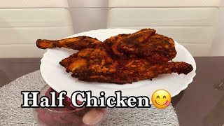 No Oven  Half Chicken Recipe  Yummy Chicken 😋 [upl. by Hcone]