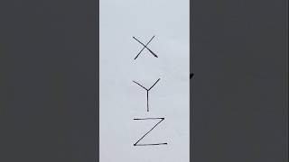 XYZ  Flowers Pot Drawing Techniques 😍 Easy Drawing Trick For Beginners shorts shortvideo yt [upl. by Magnus]