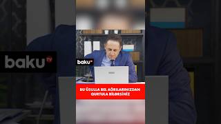 Xroniki bel ağrılarını necə yüngülləşdirmək olar  Alimlərdən maraqlı araşdırma [upl. by Nroht]