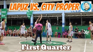 City Proper Stalwarts vs Lapuz Batang Pier  1st Quarter  Battle of the Seven Districts [upl. by Oiretule]