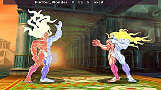 Street Fighter III 3rd Strike Fight for the Future Boss Hack  FlutterWonder vs nxcd [upl. by Kalina]