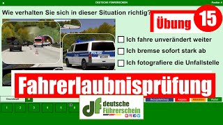 Theorieprüfung Führerschein Deutschland 30 Fragen Klasse B [upl. by Nuawd]