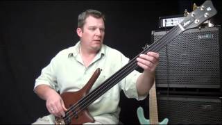 Warwick Product Specialist Andy Irvine Bass Demo  Dolphin Pro Fretless [upl. by Margy]