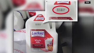 Milk recall Lactaid may have traces of almond [upl. by Sanburn]