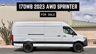 170 WB SPRINTER  2023 AWD  For Sale Soon [upl. by Stasny619]