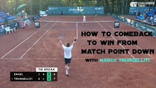 THIS IS HOW You Comeback to Win a Match w Marco Trungelliti 🪄 [upl. by Marceau719]