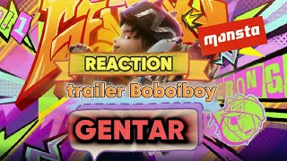 REACTION TRAILER BOBOIBOY GENTARgentar [upl. by Mota613]