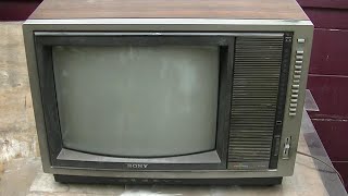 Sony Trinitron KV1913 Repair and EOL [upl. by Nicodemus]