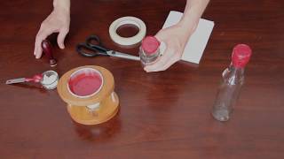 How to wax seal bottles with biodegradable sealing wax [upl. by Ailero661]