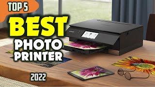 Best Photo Printer 2022 ☑️ TOP 5 Best [upl. by Huberman735]